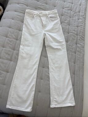 Frame The Reboot Crop White Jeans